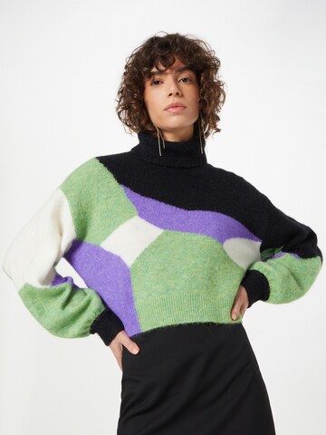 Gestuz Sweter 'Alpha' w kolorze mieszane kolory: przód