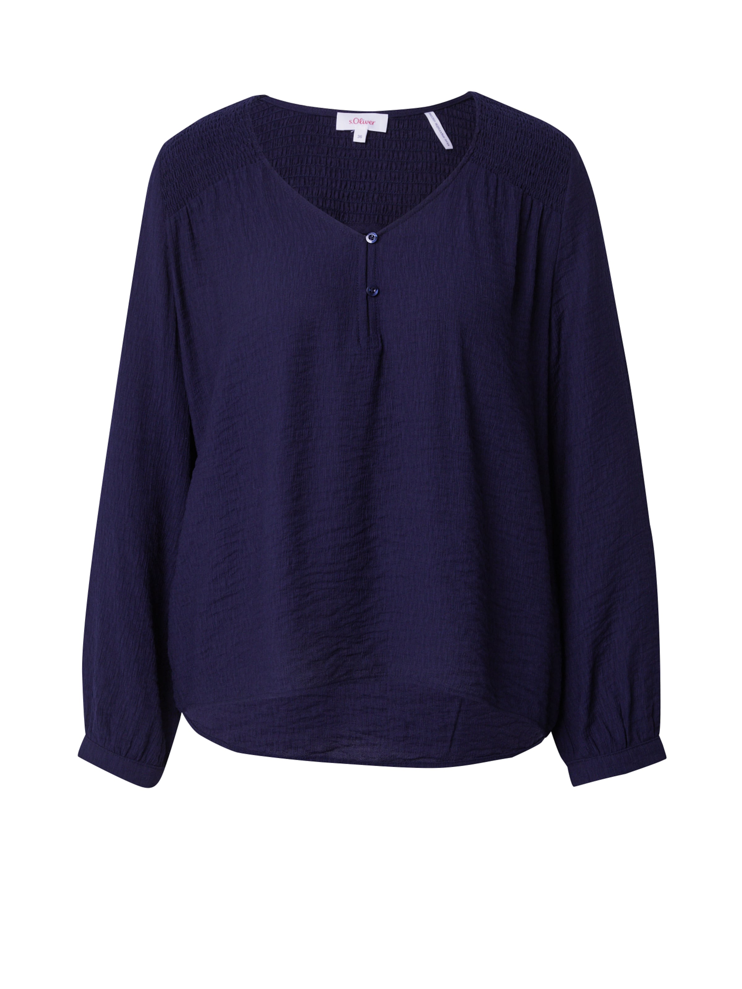 s.Oliver Bluse in Blau: Vorderseite