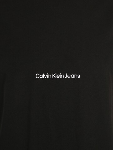 Calvin Klein Jeans Tričko – černá