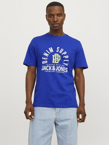 JACK & JONES Shirt in Blue: front