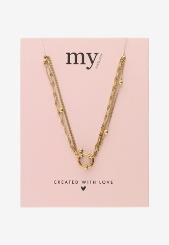 My Jewellery Necklace in Gold