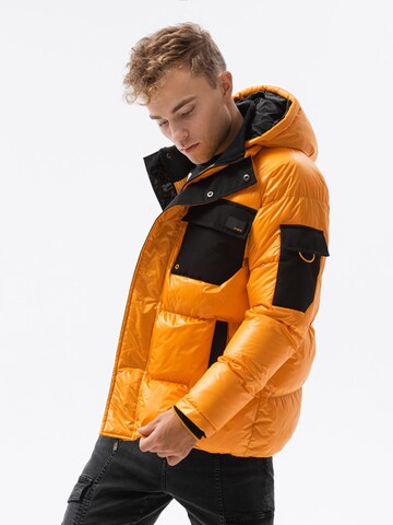 Ombre Winter Jacket 'C457' in Orange