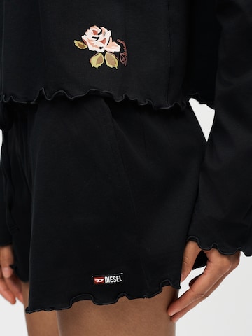 DIESEL Short Pajama Set 'LORELAI-D-CORE' in Black