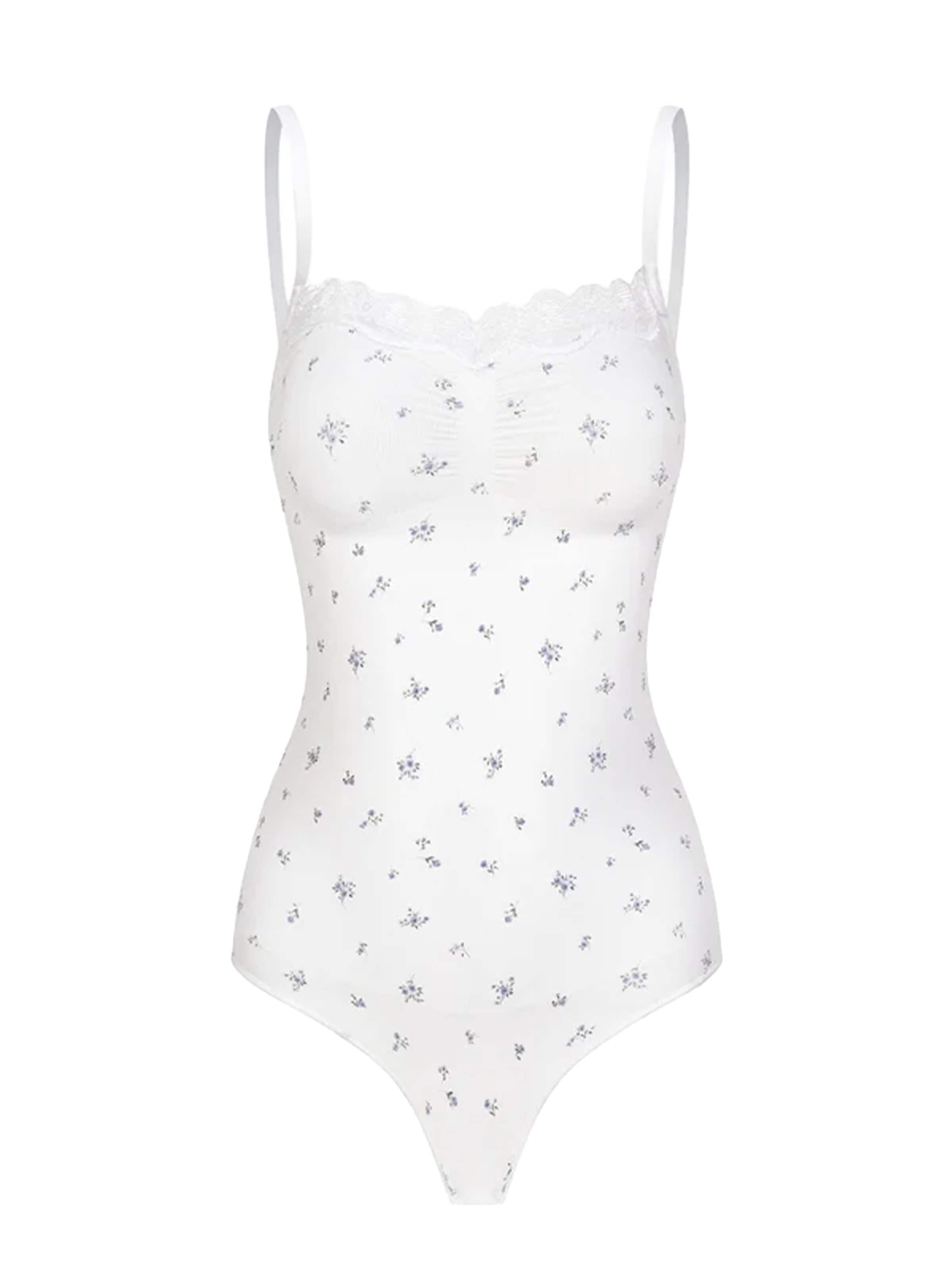 Body modelant 'Bodysuit Sculpting Shapewear mit Lace' cfab en blanc : devant