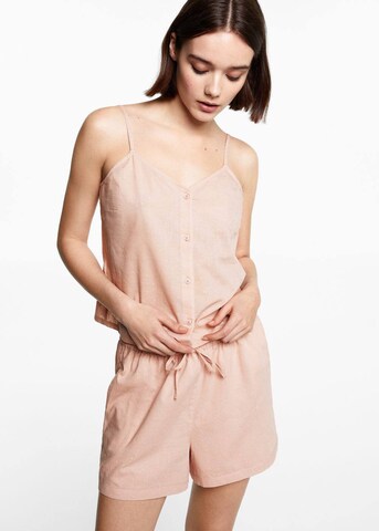 MANGO TEEN Pajamas 'jastmine' in Pink: front