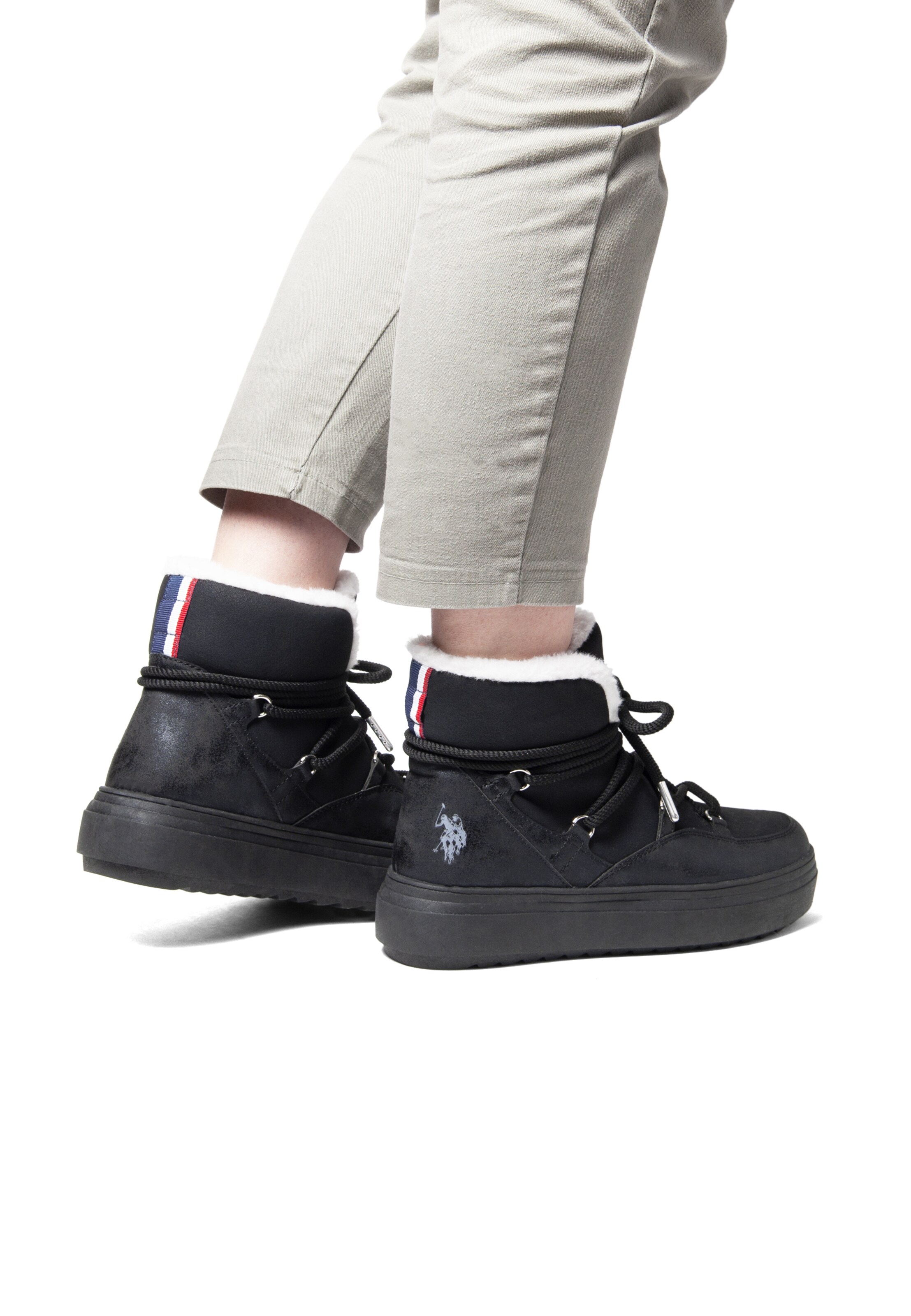 U.S. POLO ASSN. Boots in Black