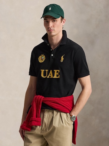 juoda Polo Ralph Lauren Marškinėliai: priekis
