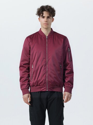 Youthup Between-Season Jacket in Red