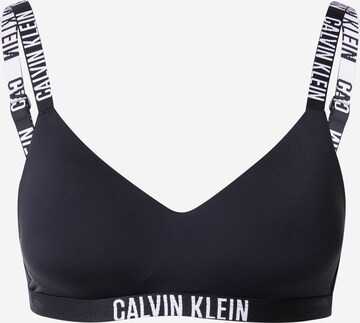 Calvin Klein Underwear Bustier Melltartó 'Intense Power' - fekete: elől