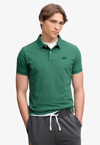 T-Shirt Superdry en vert : devant