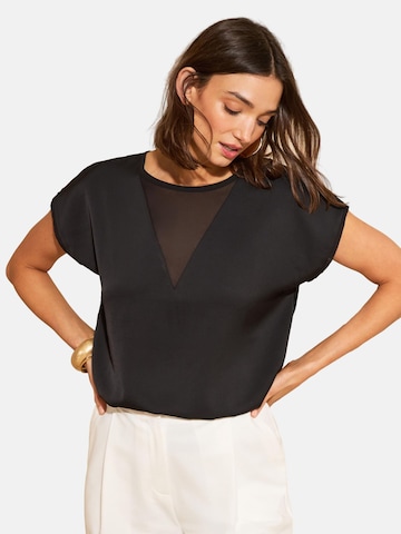 love & roses Bluse i sort: forside