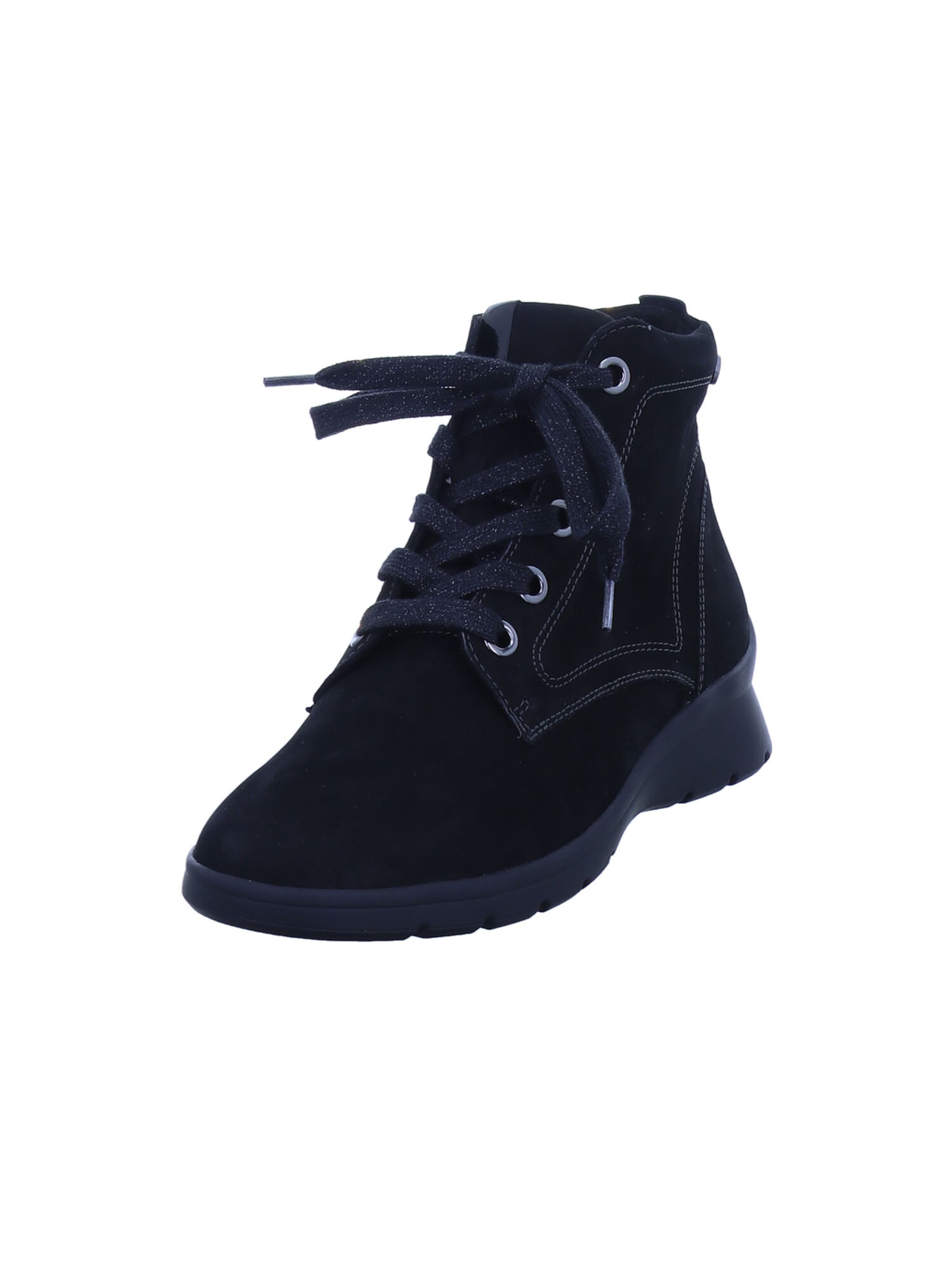 Ganter Booties 'Fara' in Black: front