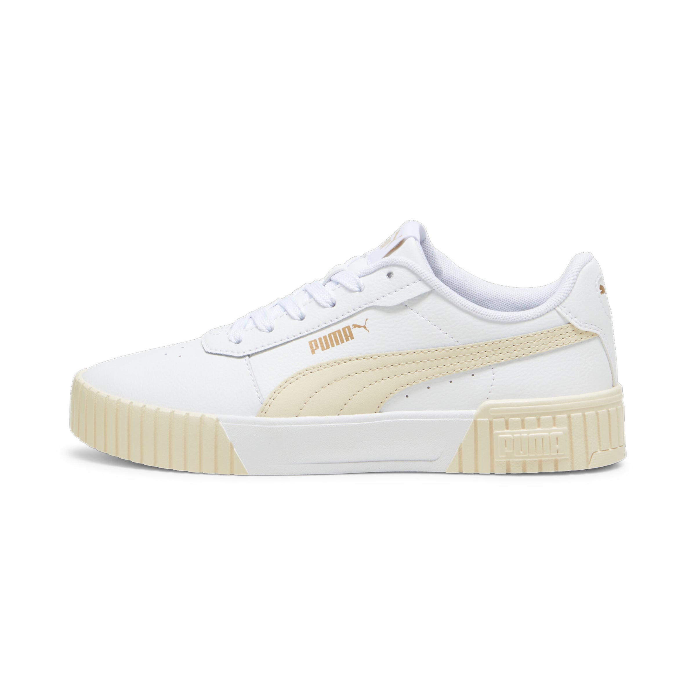 PUMA Platform trainers 'Carina 2.0' in White: front