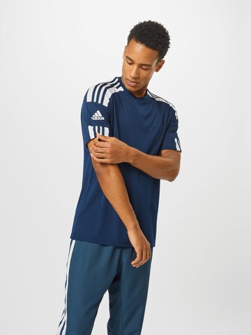 Tricot 'Squadra 21' de la ADIDAS SPORTSWEAR pe albastru: față