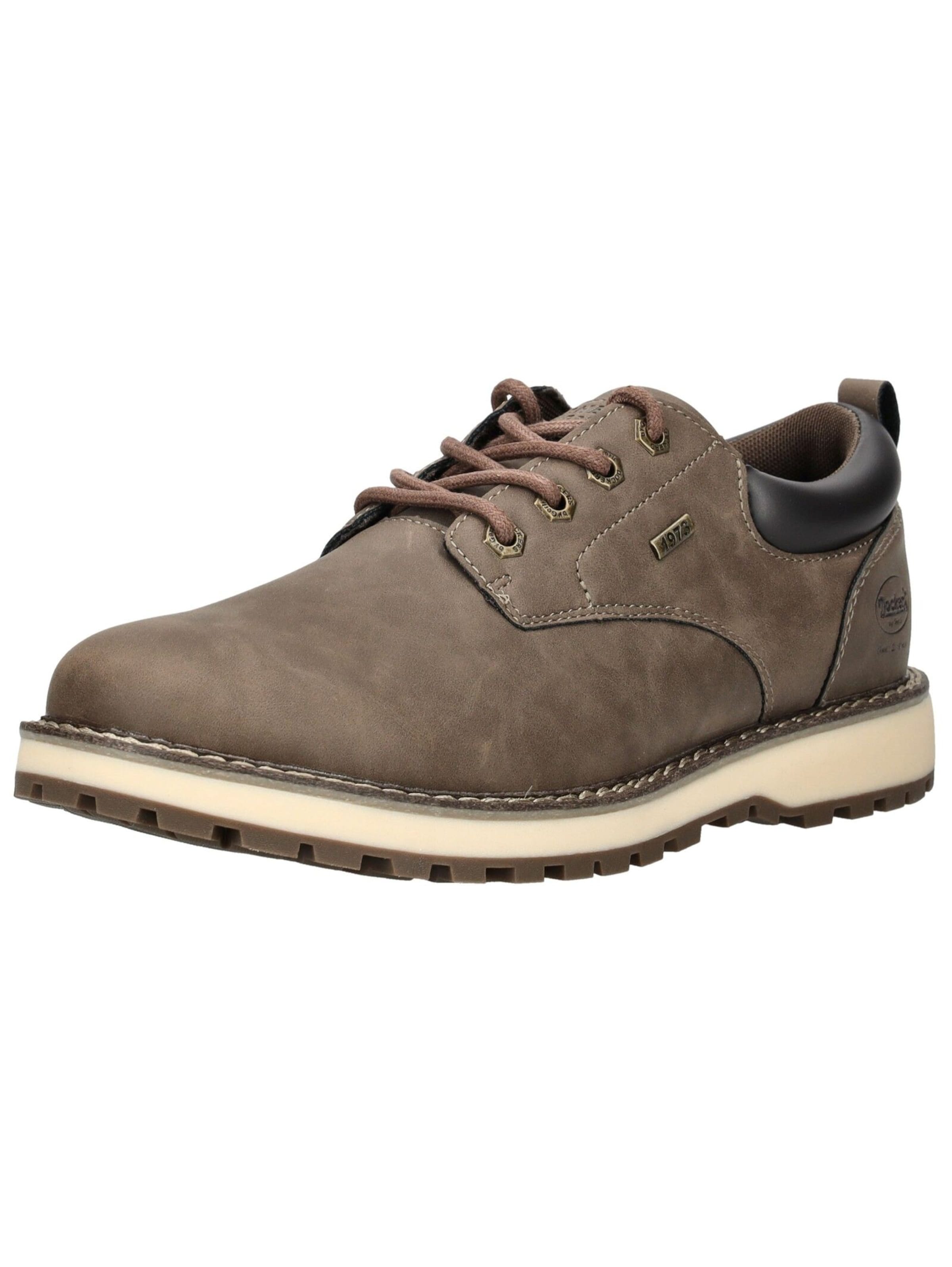 Dockers by Gerli Lace-up shoe in Brown: front