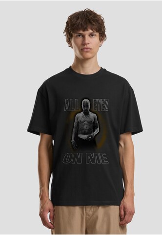 Maglietta '2Pac All Eyez On Me' di Merchcode in nero: frontale
