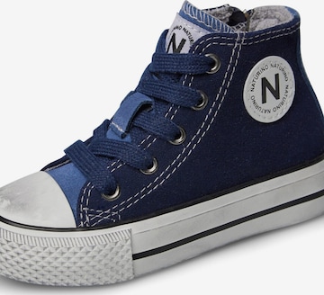 NATURINO Sneakers 'YLFAS.' in Blauw: voorkant