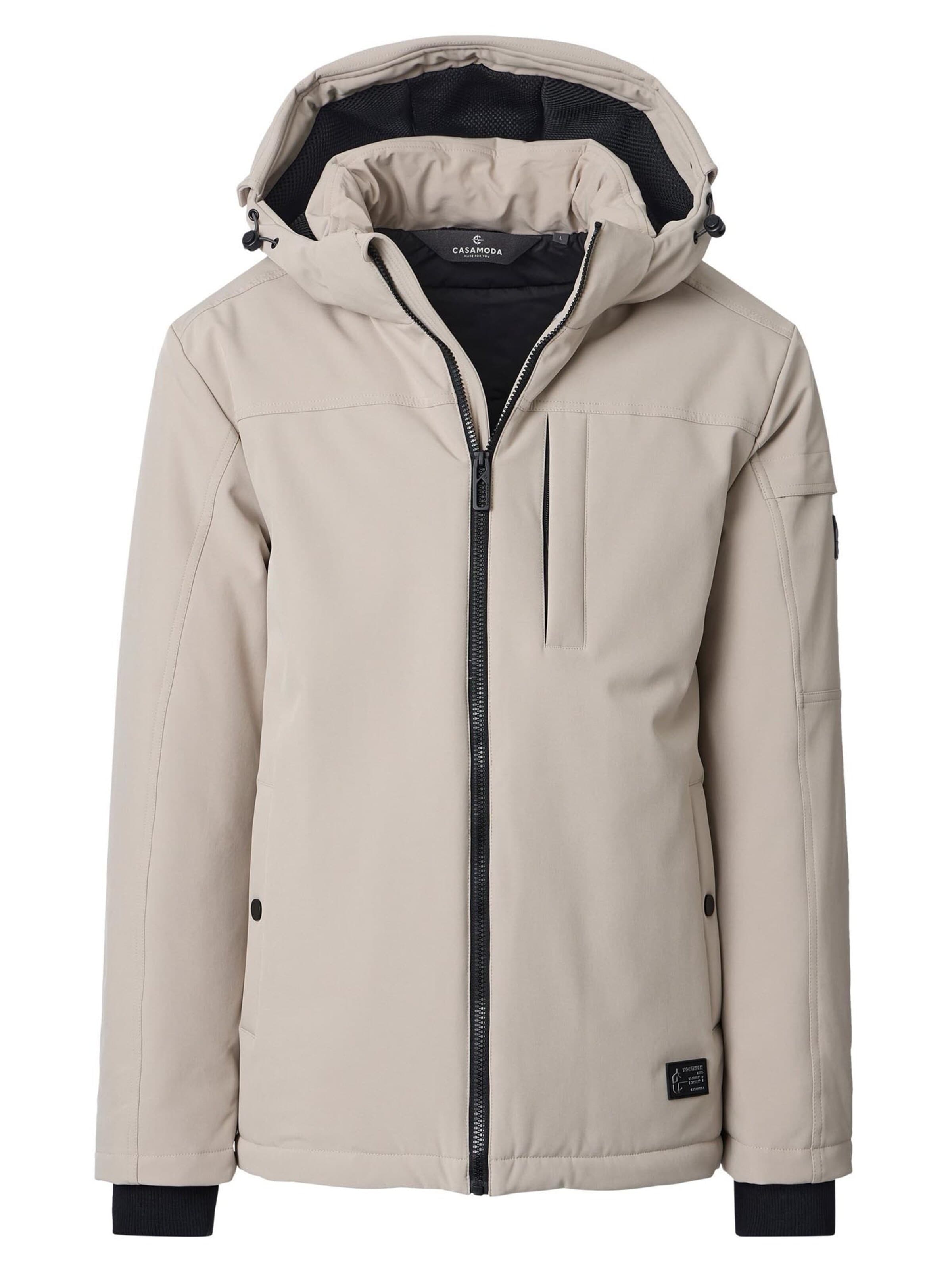 CASAMODA Winter jacket 'Basic' in Beige: front