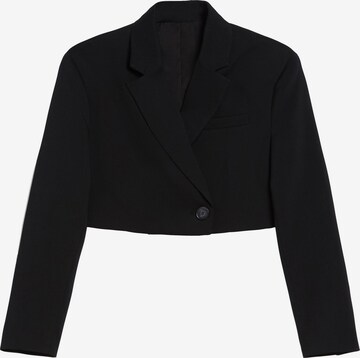 Blazer di Bershka in nero: frontale