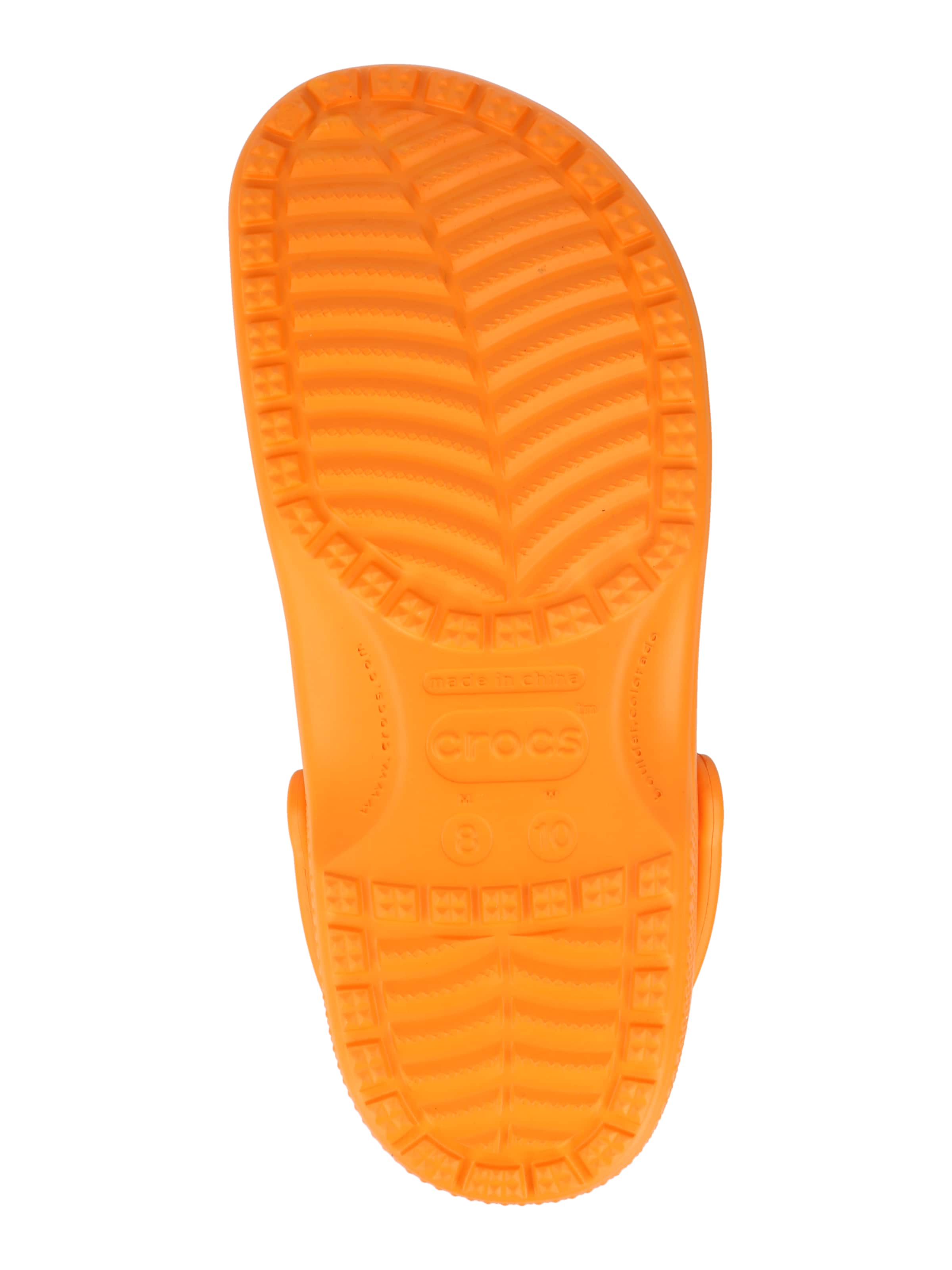 Crocs - Zuecos 'Classic' en naranja