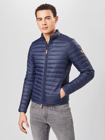 SAVE THE DUCK Between-season jacket in Blue: front
