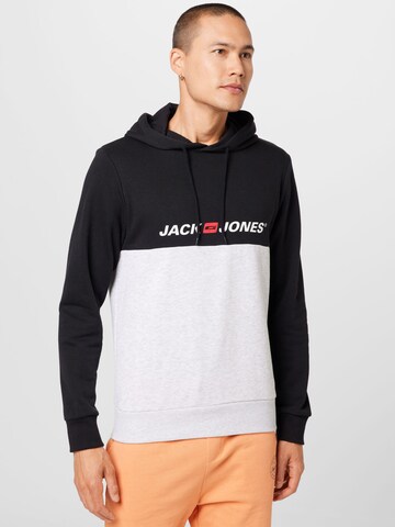 JACK & JONES Sweatshirt in Black: front