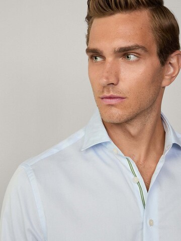 Hackett London Regular Fit Hemd in Blau