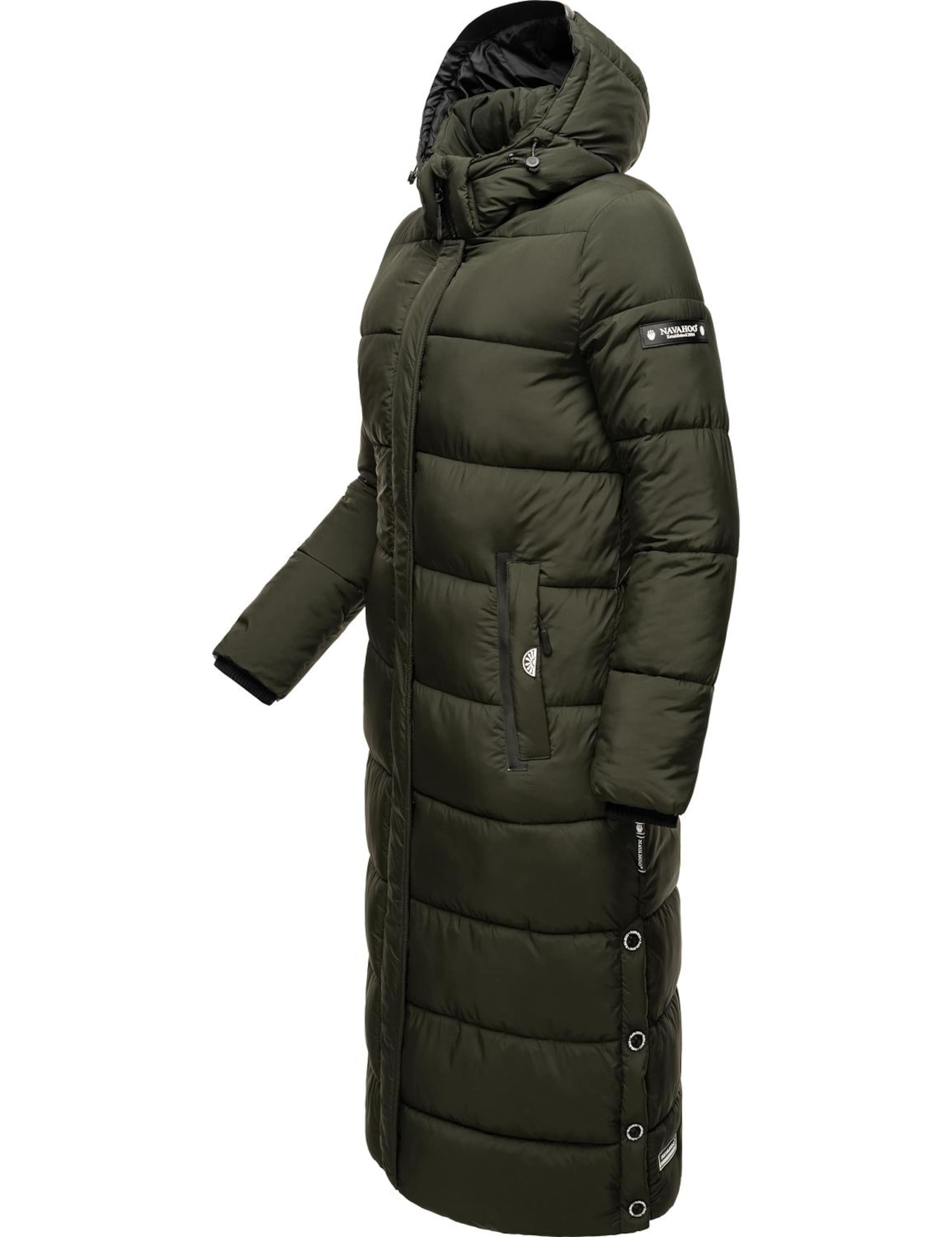 NAVAHOO Winter coat 'Isalie' in Green