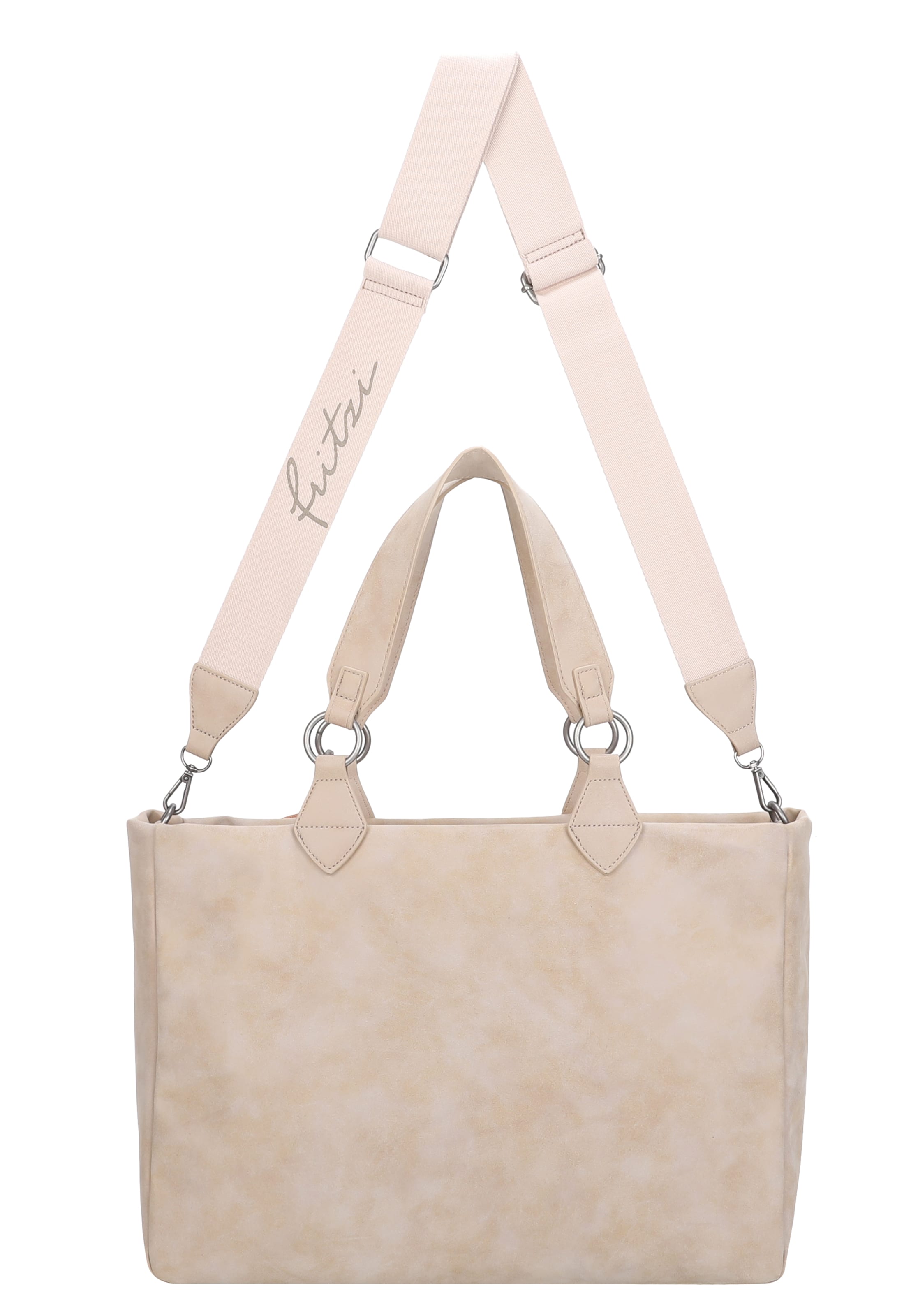 Fritzi aus Preußen Shopper 'Izzy Vintage' in Beige