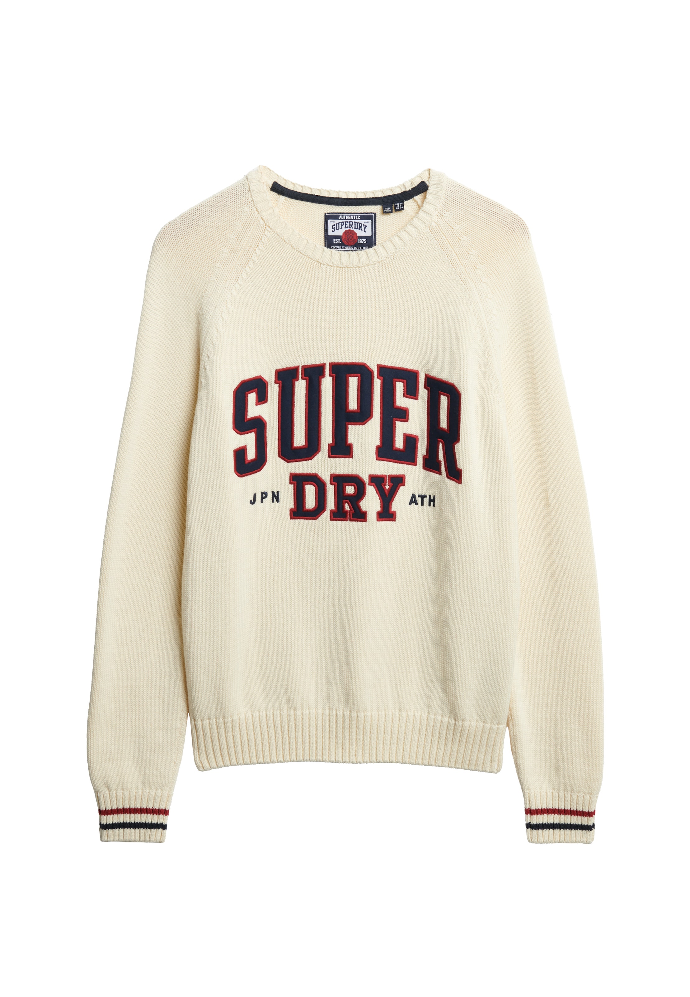 Pull-over Superdry & Co en blanc : devant