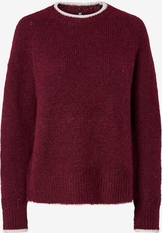 PIECES - Jersey 'PCIVY' en rojo: frente