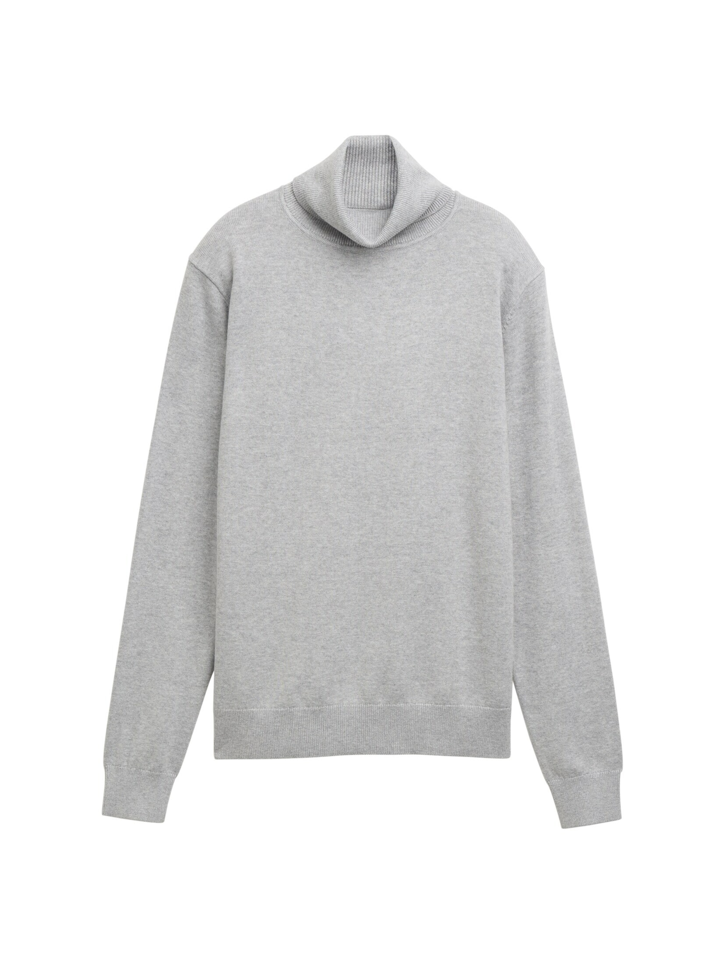 TOM TAILOR Sweater in Grey: front