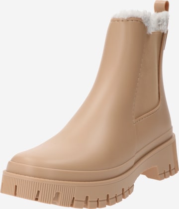 Bottes en caoutchouc 'WREN' LEMON JELLY en beige : devant