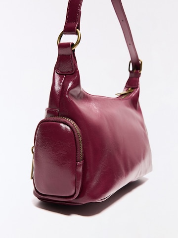 Sac bandoulière Bershka en rouge