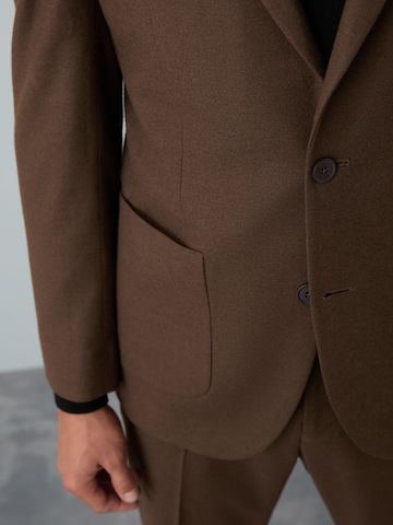 Coupe slim Veste de costume Next en marron