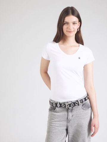 G-STAR T-Shirt in Weiß: Vorderseite