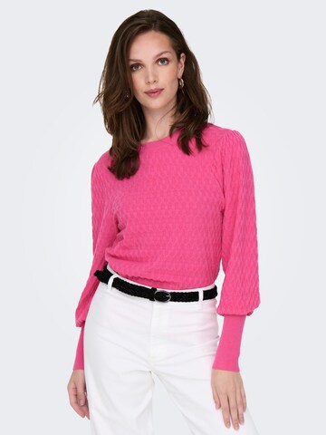 ONLY Pullover 'ONLFaye' i pink: forside