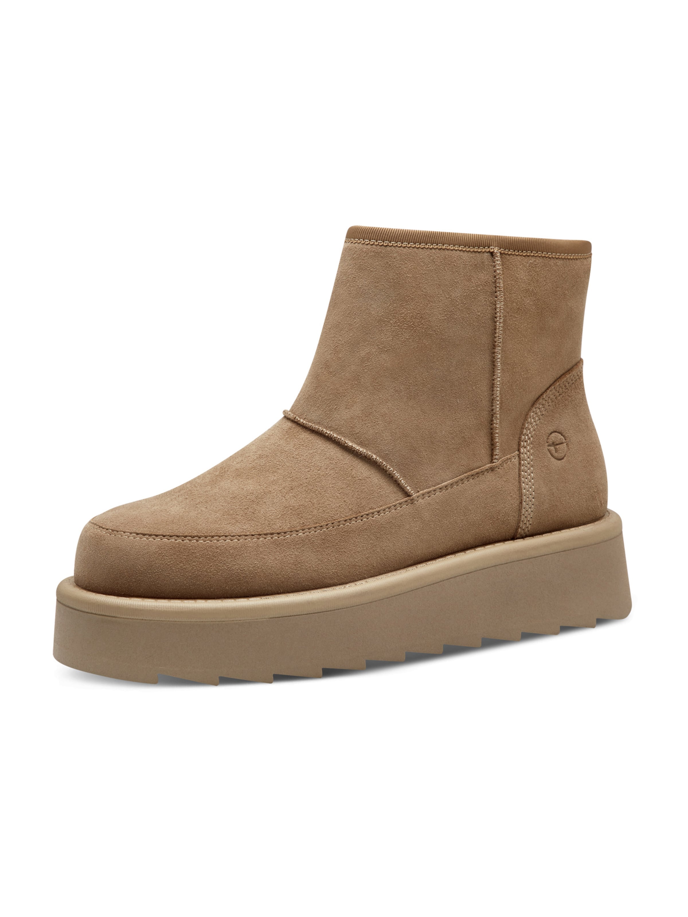 Tamaris Boots in Beige: voorkant