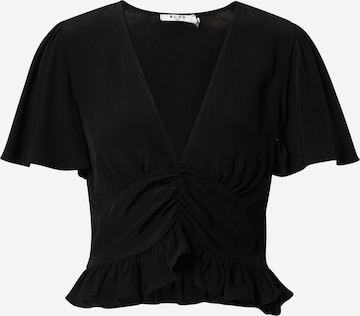 NA-KD Blouse in Black: front