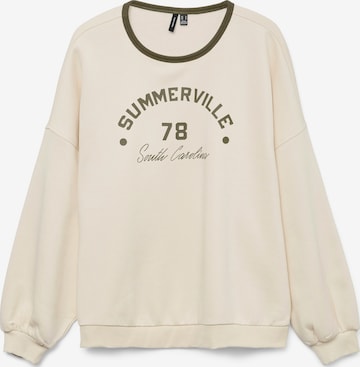 VERO MODA Collegepaita värissä beige: etupuoli