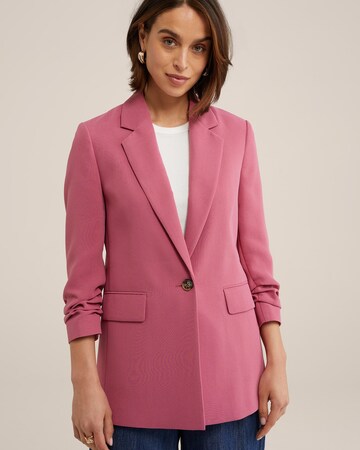 WE Fashion Blazer in Pink: front