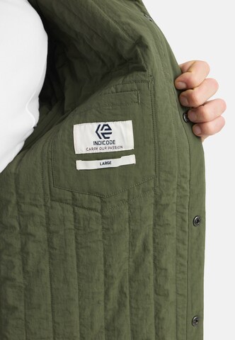 INDICODE JEANS Between-season jacket ' INHully ' in Green