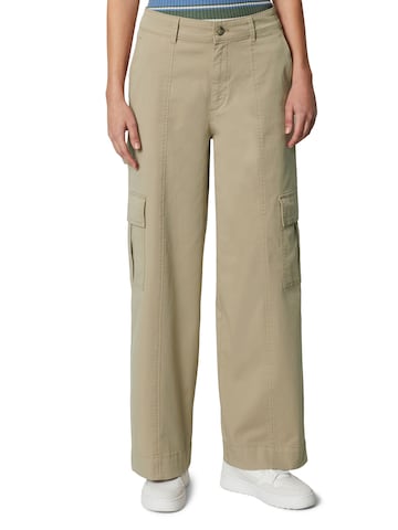 Marc O'Polo DENIM - Loosefit Pantalón cargo en beige: frente