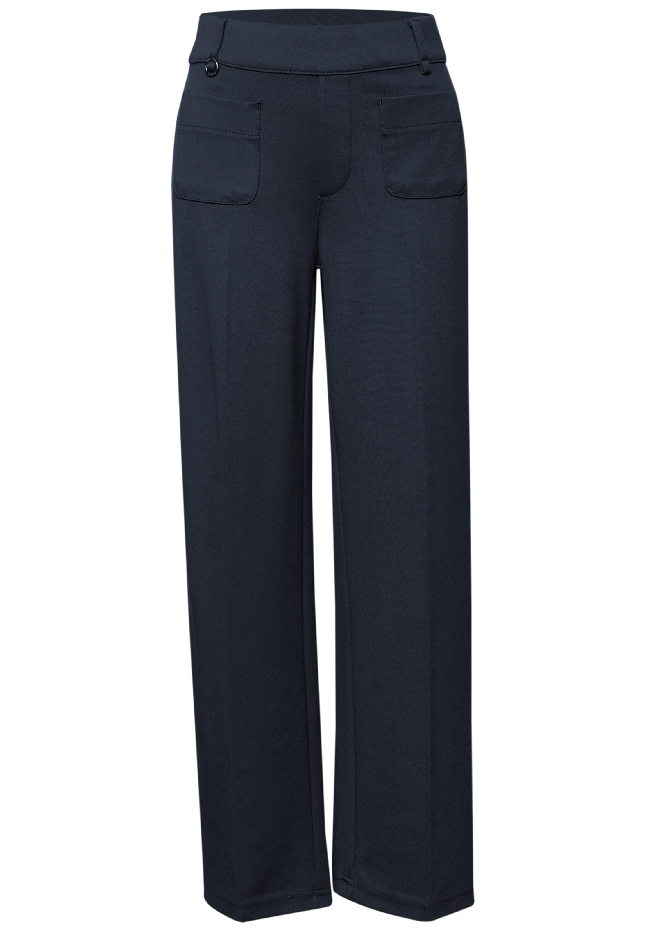 STREET ONE Hose in navy, Produktansicht