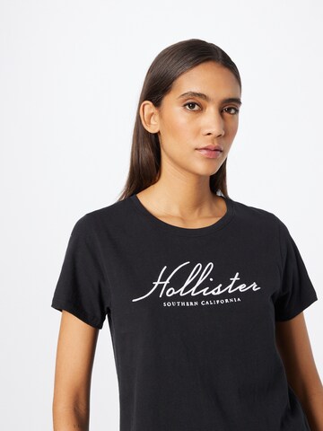 HOLLISTER T-Shirt in Schwarz