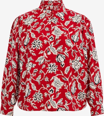 WE Fashion Blouse in Rood: voorkant