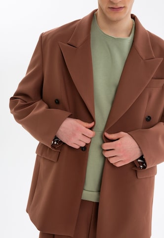 ET Nos Regular fit Suit Jacket in Brown