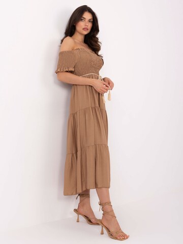 Madnezz House Kleid 'A2609' in Beige
