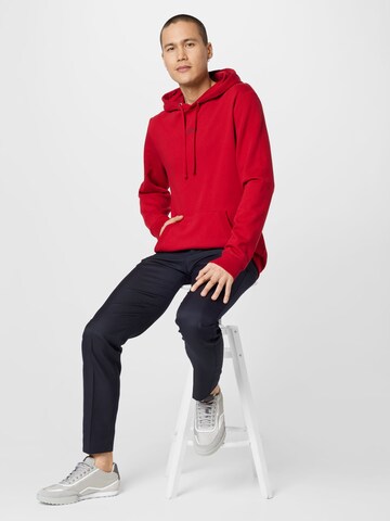 GUESS Sweatshirt i röd