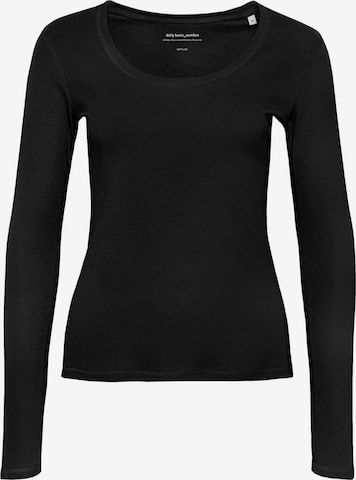 OPUS - Camiseta 'Sorana' en negro: frente